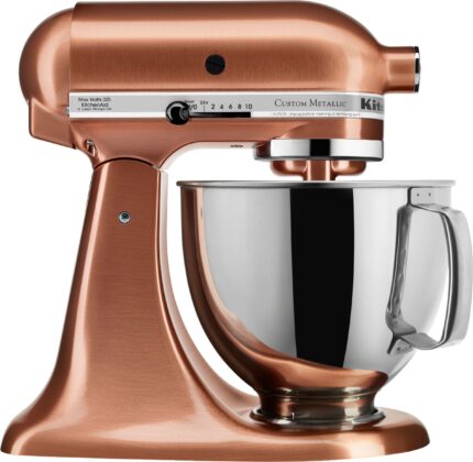 KitchenAid – Custom Metallic Series Tilt-Head Stand Mixer – Satin Copper