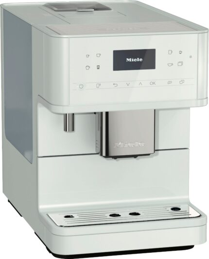 Miele – CM6160LOWS Coffee System – LOWS Jura – E6 Espresso Machine with 15 bars of pressure – Platinum Jura