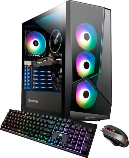 iBUYPOWER – SlateMR Gaming Desktop – Intel i7 11700F – 16GB Memory – NVIDIA RTX 3060 12GB – 480GB SSD